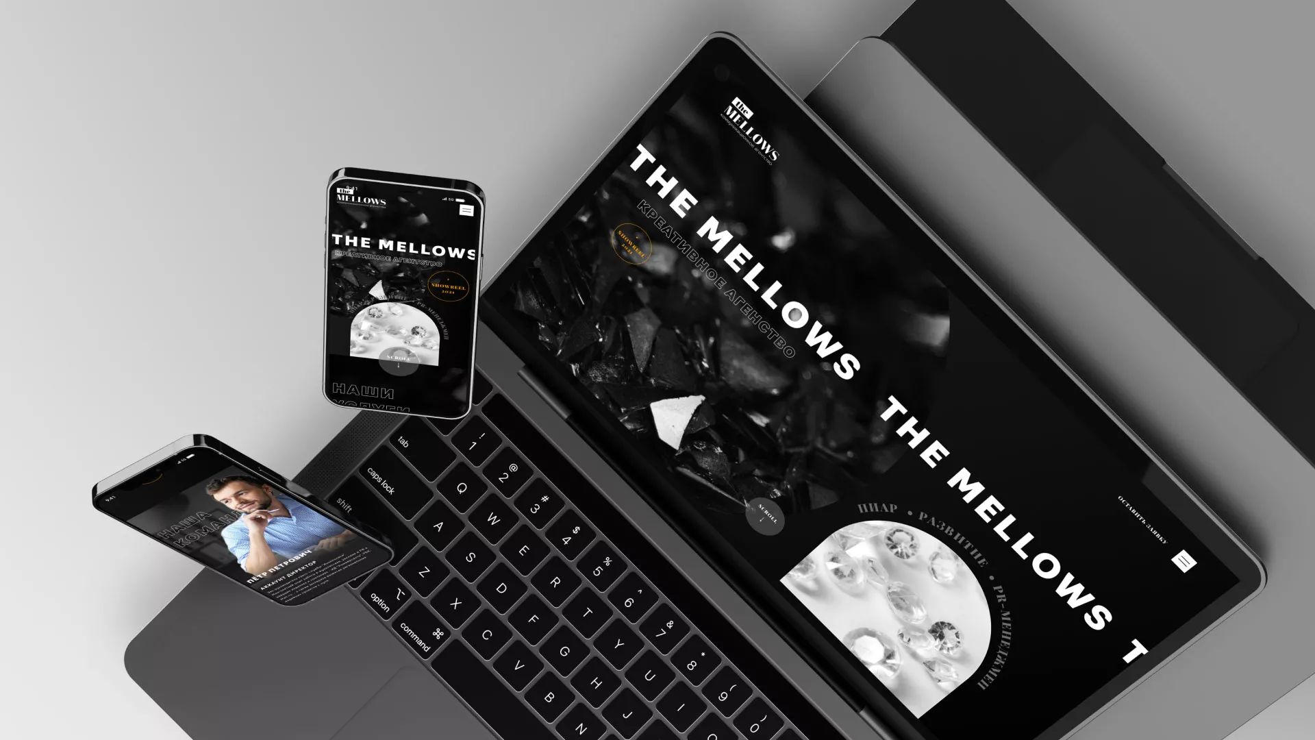 Разработка сайта креативного агентства «The Mellows» в Калининграде