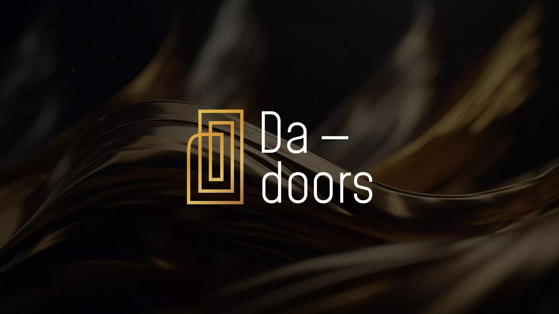 Разработка логотипа для компании «DA-DOORS» в Калининграде